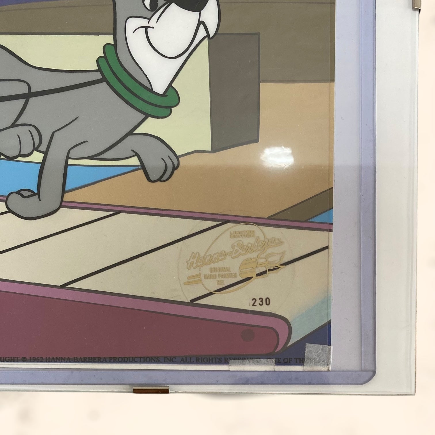 Sericel de Los Supersónicos original con certificado de autenticidad