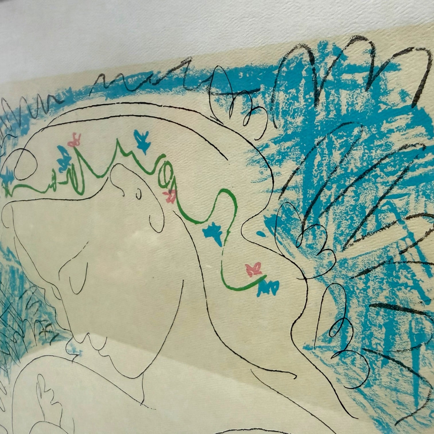 Litografía Maternidad de Pablo Picasso