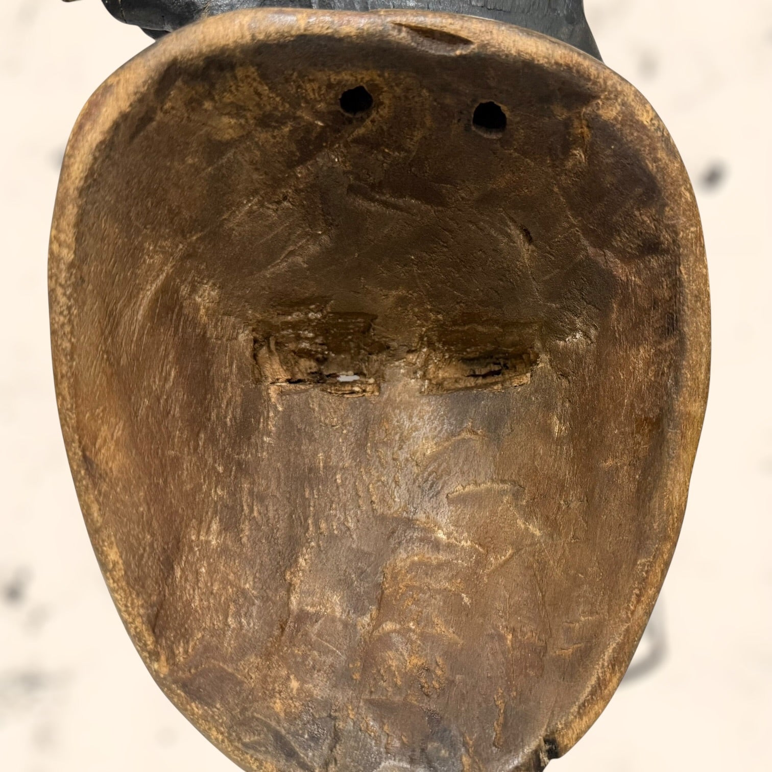 Máscara tribal Baule Africana vintage