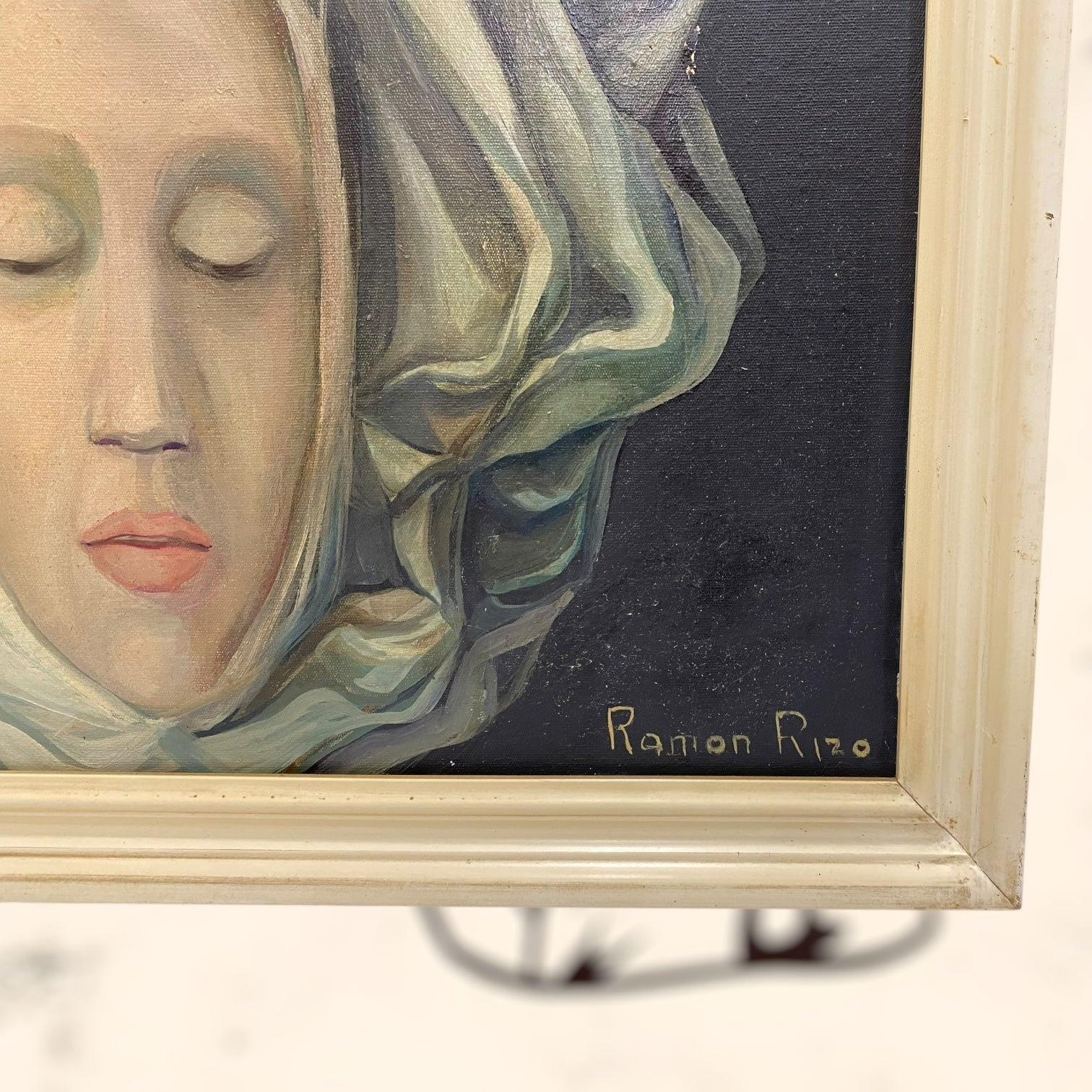 Óleo sobre tabla de Ramón Rizo