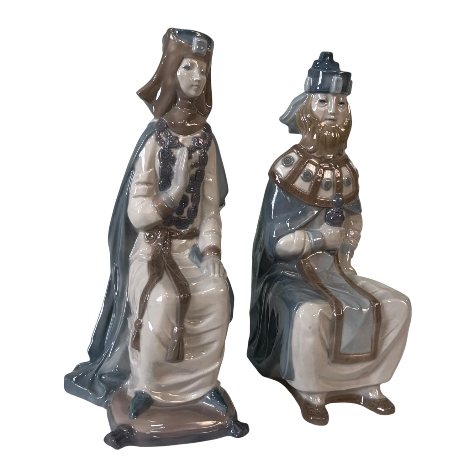Reyes Medievales o Góticos de porcelana Lladró primera época
