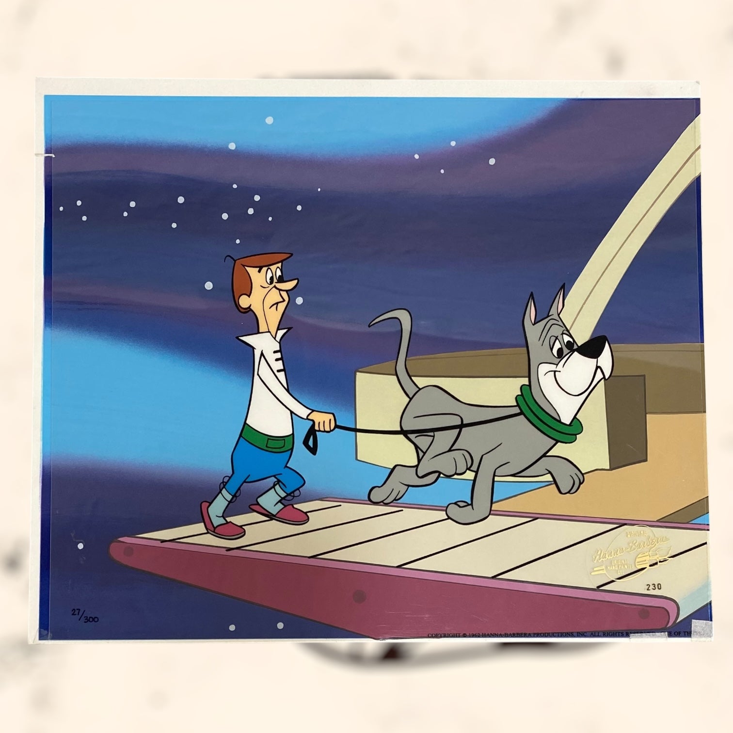 Sericel de Los Supersónicos original con certificado de autenticidad