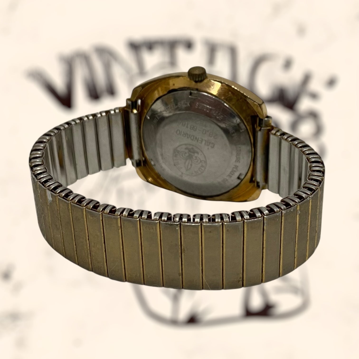 Reloj Caunymatic Suizo vintage