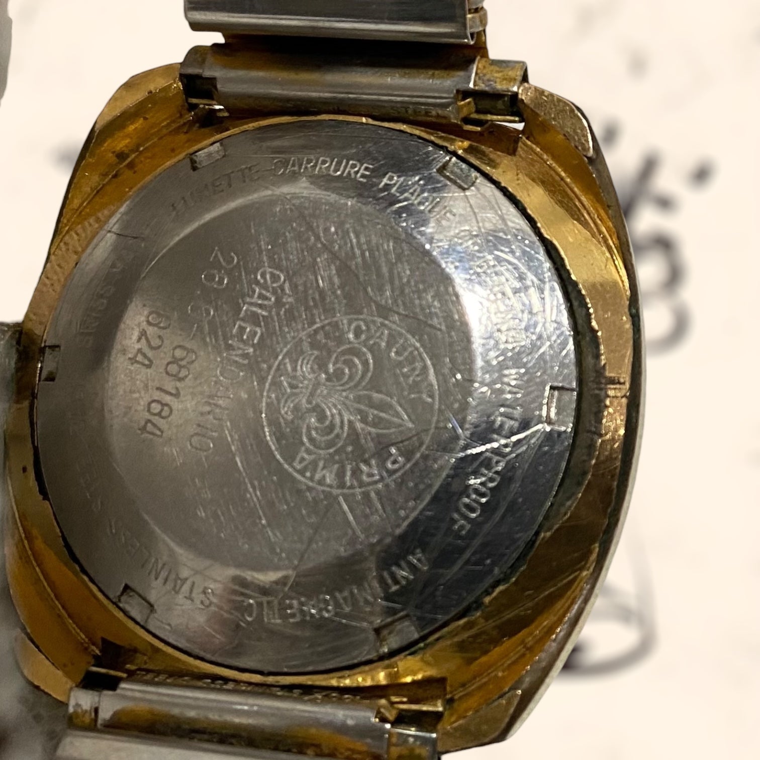 Reloj Caunymatic Suizo vintage