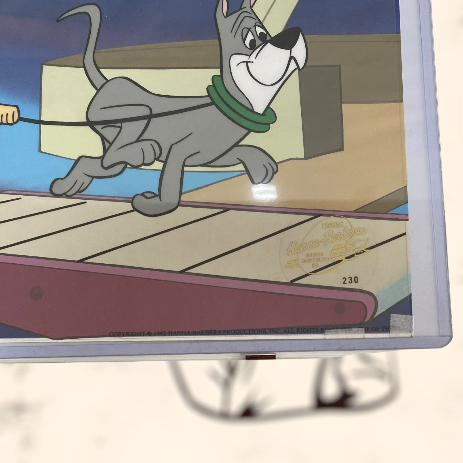 Sericel de Los Supersónicos original con certificado de autenticidad