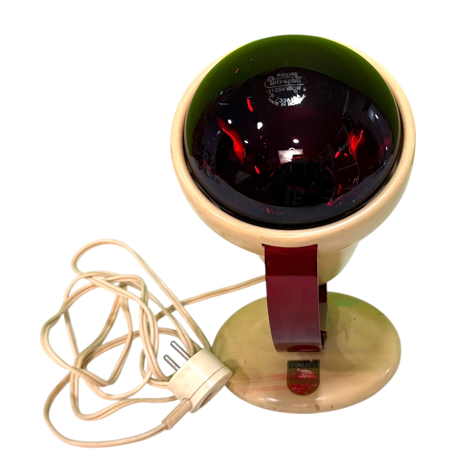 Lámpara de calor Philips Infraphil diseñada por Charlotte Perriand vintage