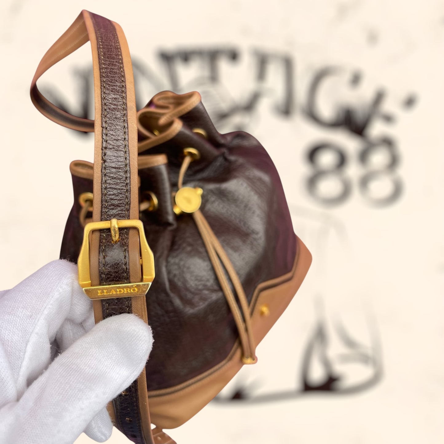 Bolso Lladró de piel