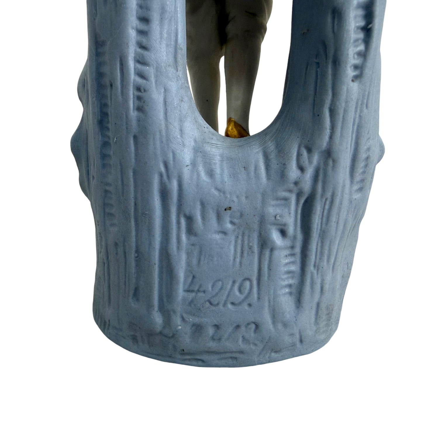 Figura de porcelana biscuit Alemana vintage S. XIX