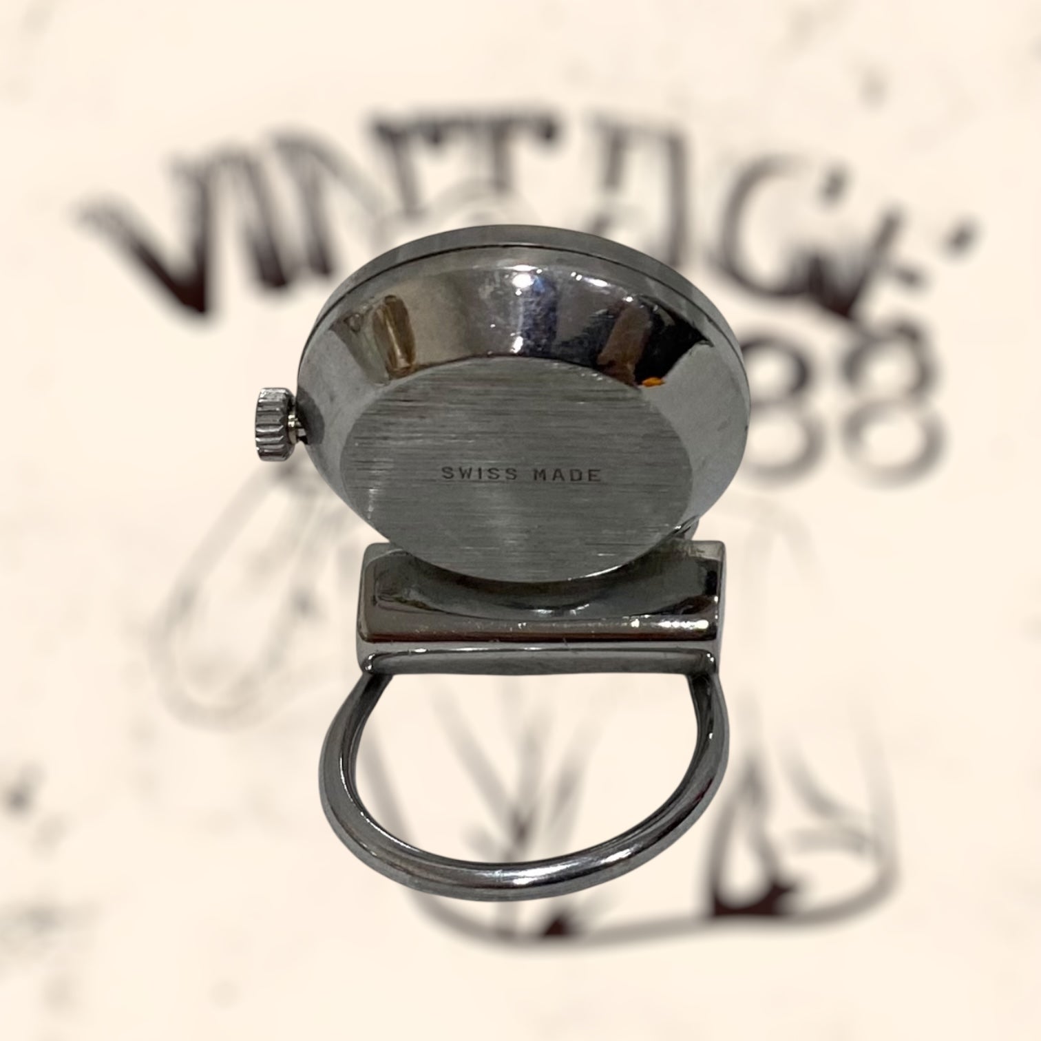 Reloj de pinza Pegaso de cuerda vintage