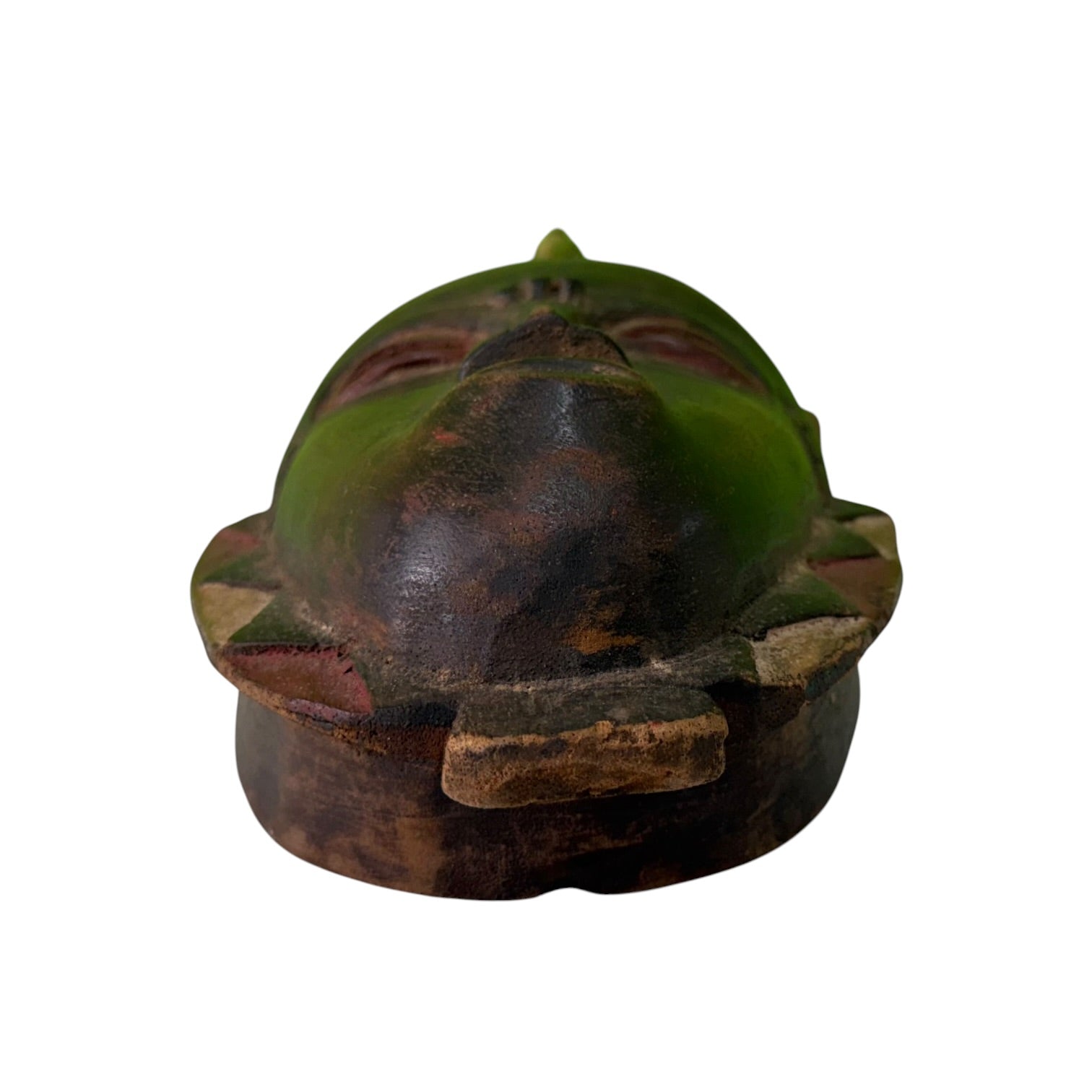 Pareja de máscaras tribales Guro Africanas vintage
