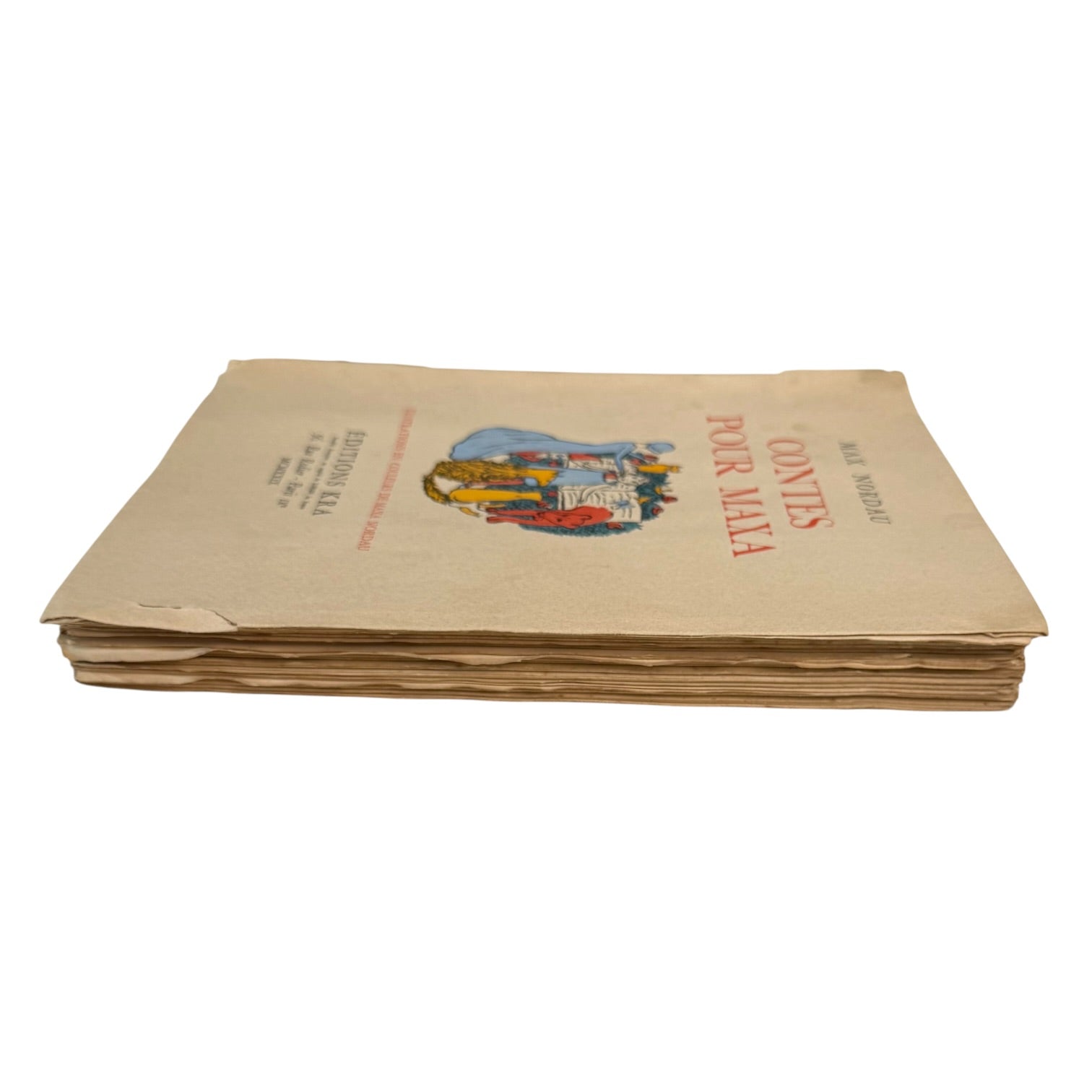 Libro Contes pour Maxa del año 1929
