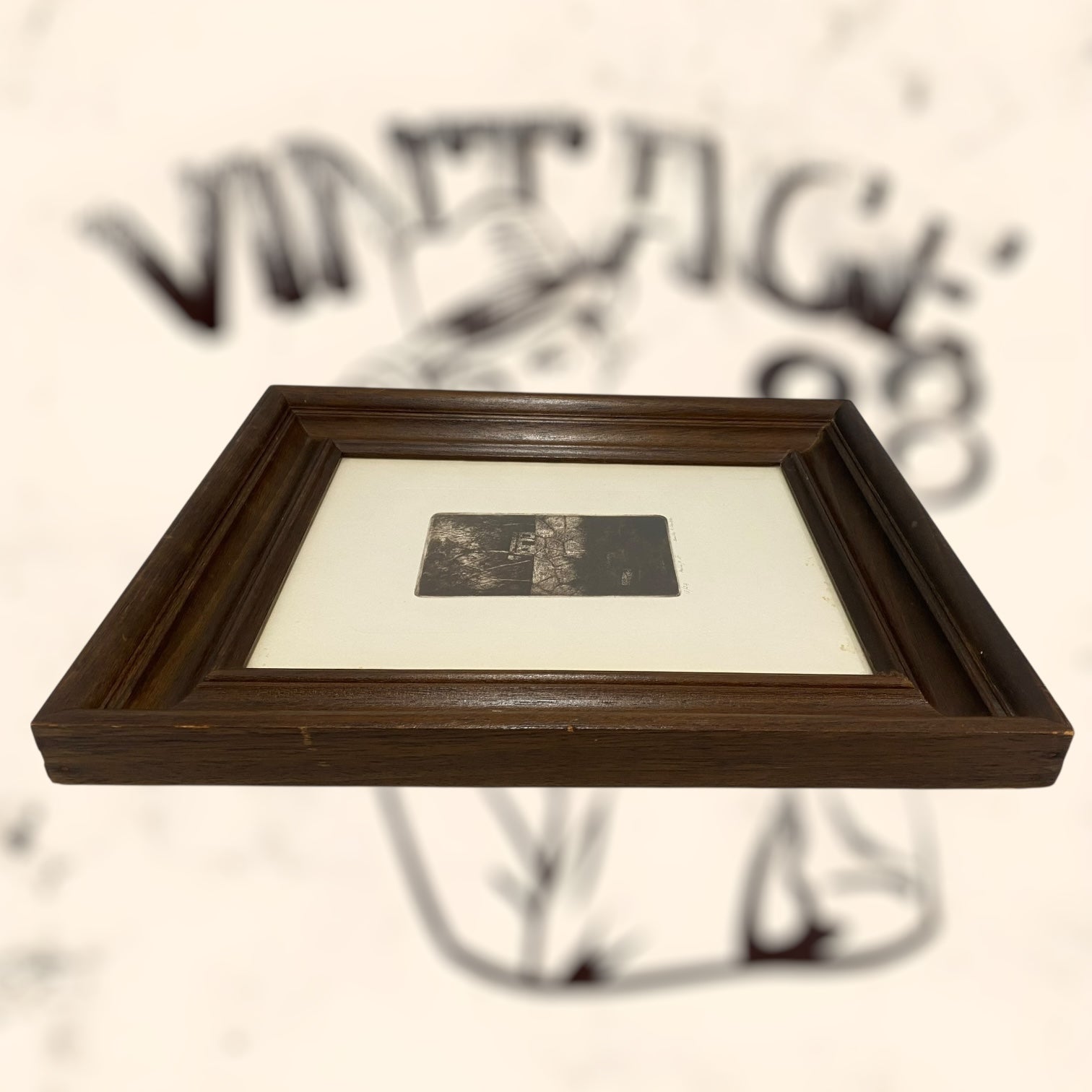 Grabado de Emilio D. Castelar firmado y numerado a lápiz