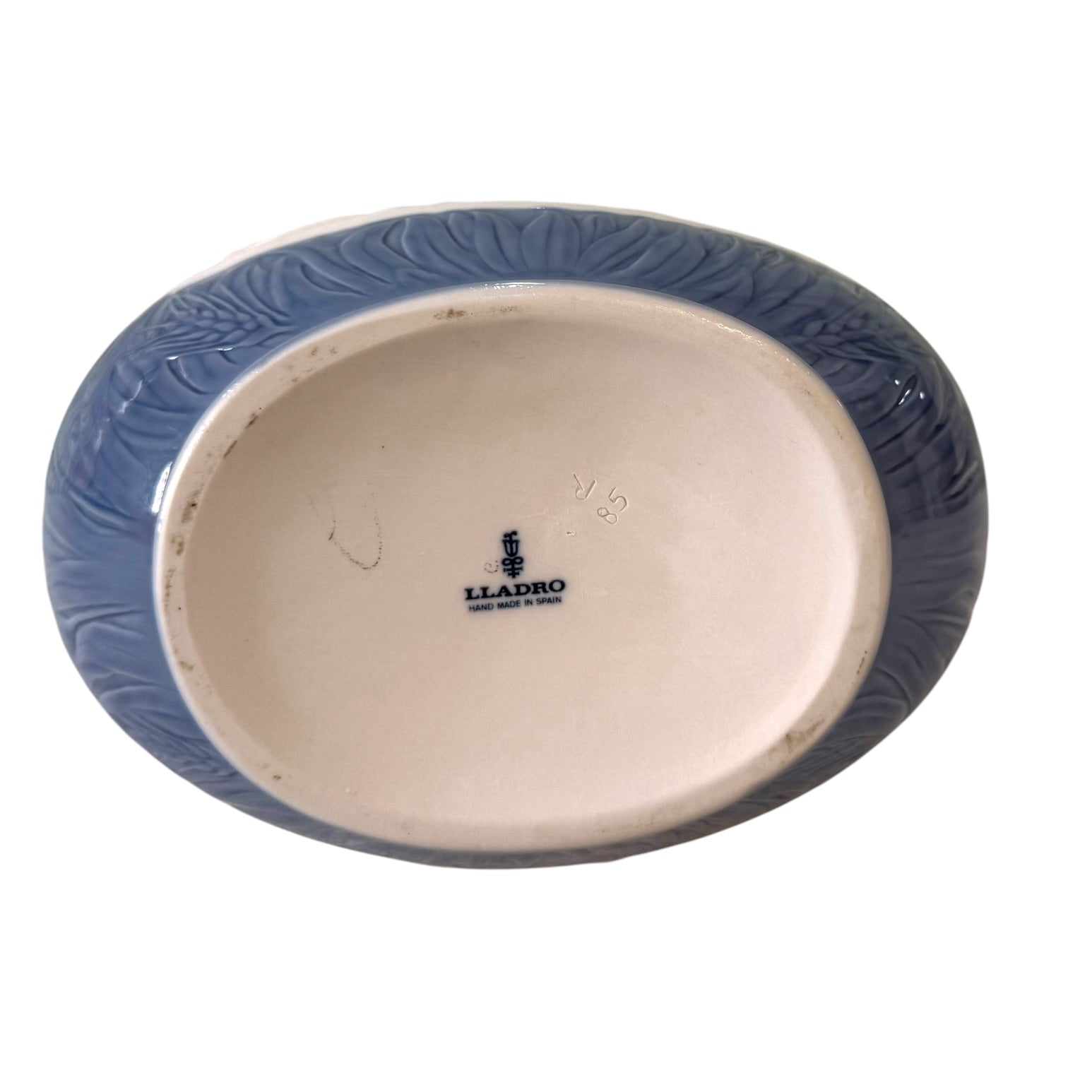 Jarrón Oval Don Quijote de porcelana Lladró