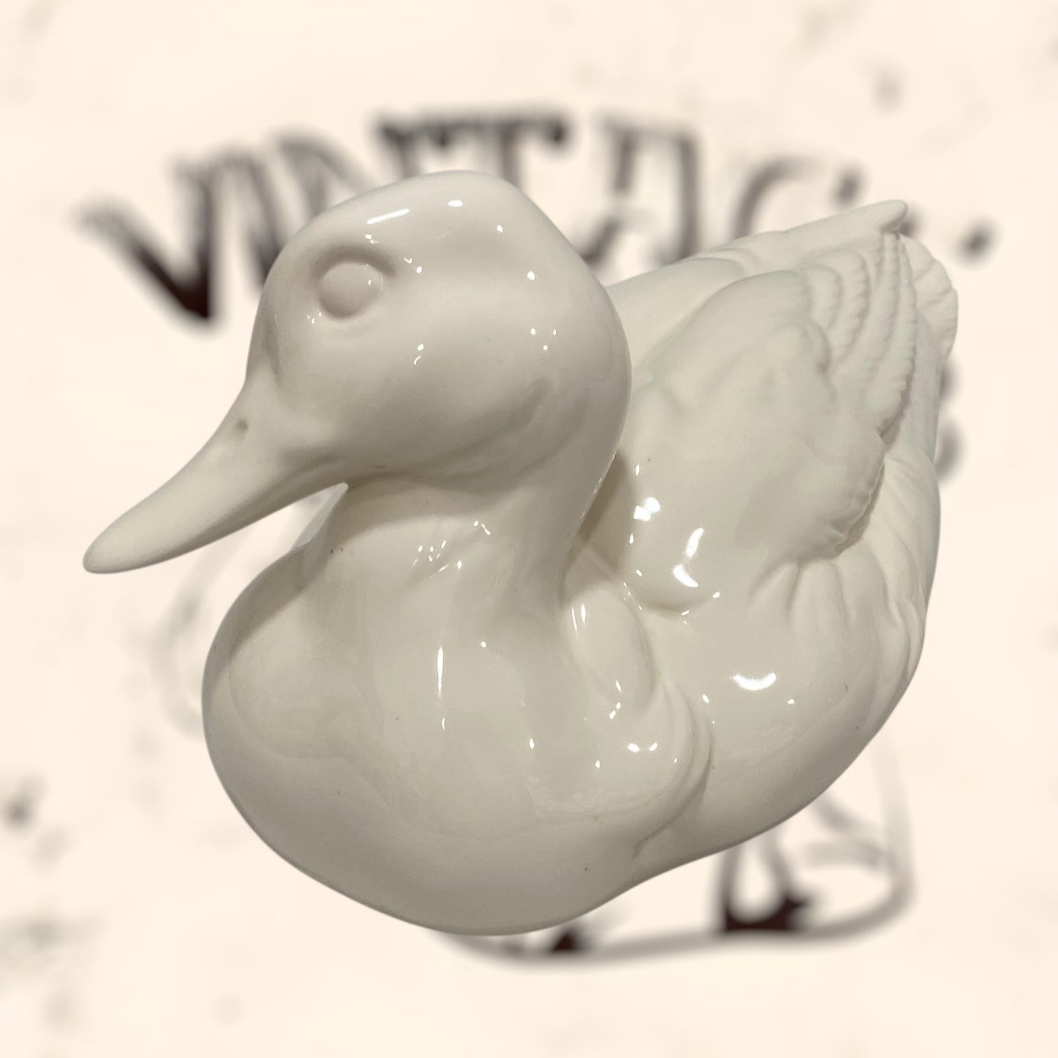 Pato de Cerámica Hispania de Manises vintage