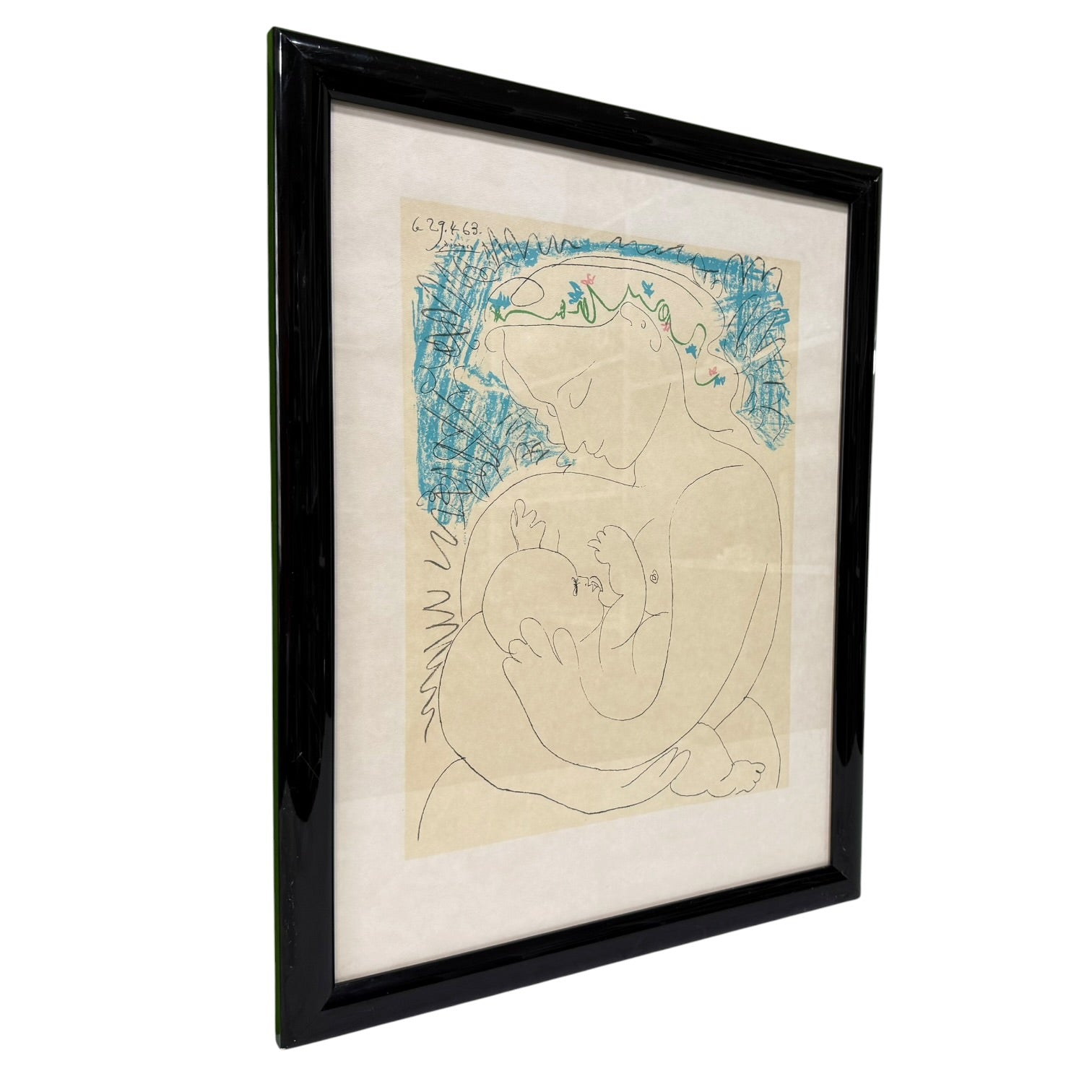 Litografía Maternidad de Pablo Picasso