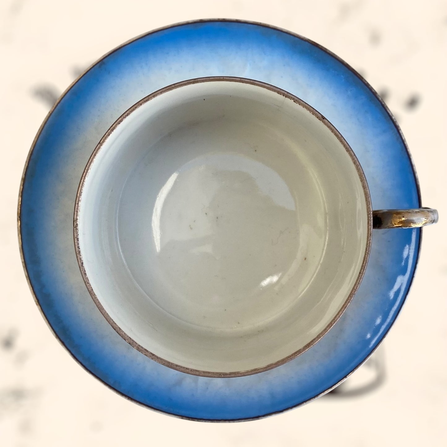 Juego de Té de porcelana Limoges (Albert Pillivuyt) S. XIX