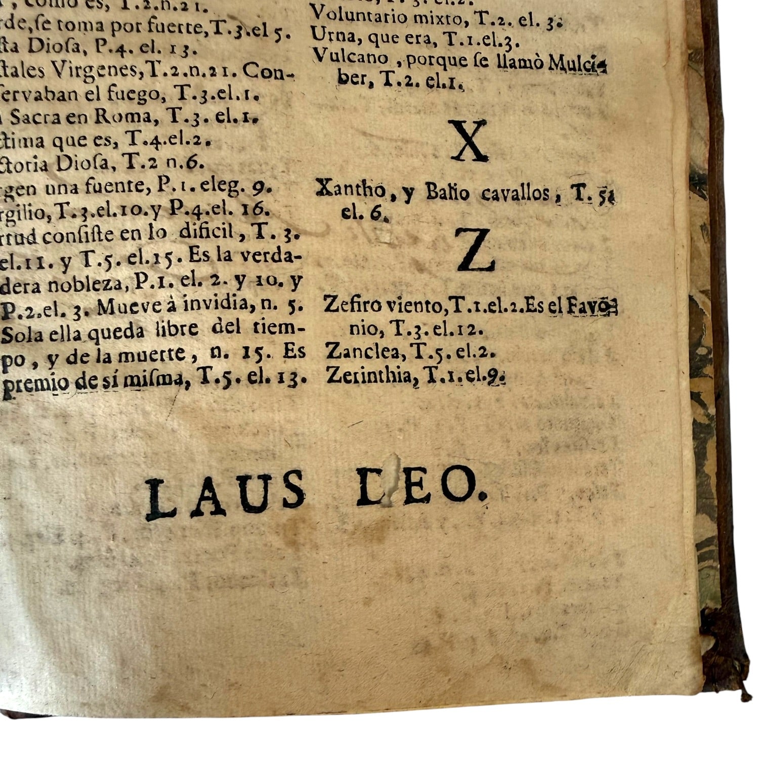 Libro Comento de P. Ovidio Nasón a los libros de Tristes y Ponto de 1733